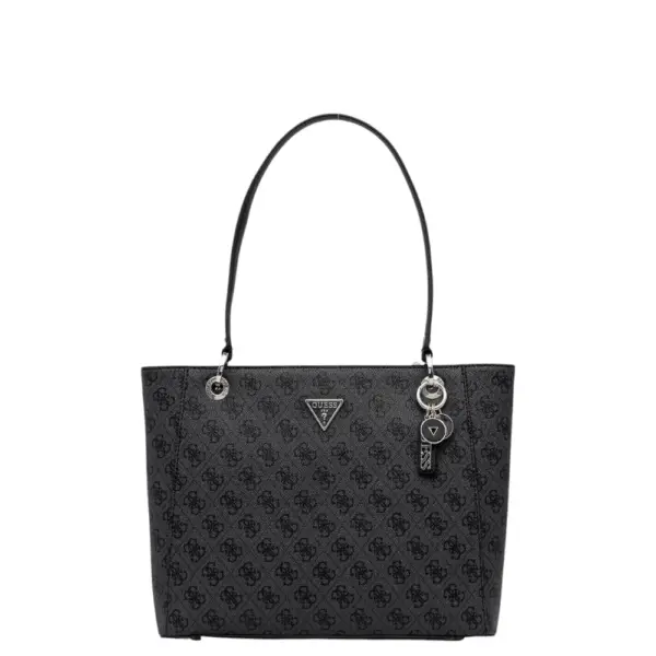 Guess - Γυναικεία Τσάντα Ώμου Noelle II HWBG9672250-COAL Ανθρακί