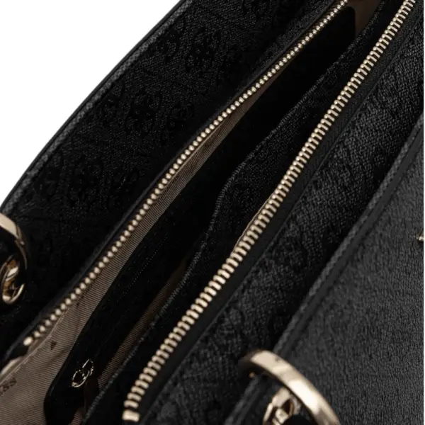 Guess - Γυναικεία Τσάντα Ώμου Noelle II HWBG9672250-COAL Ανθρακί HWBG9672250-COAL