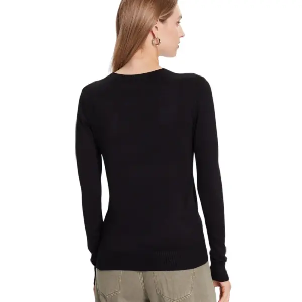 Guess - Γυναικείο Πουλόβερ Regular Fit W5BR40Z2NQ2-JBLK Μαύρο W5BR40Z2NQ2-JBLK