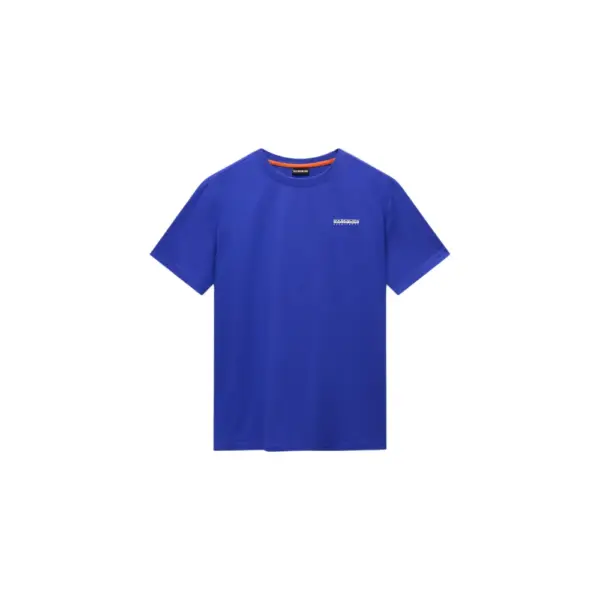Napapijri - Ανδρικό T-shirt S Smallbox Regular Fit NP0A88TR-B3B Μπλε NP0A88TRB3B