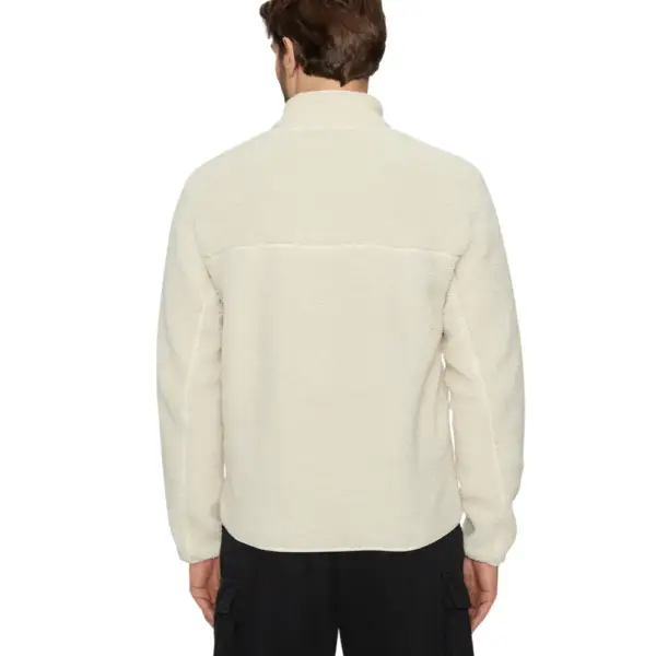 Napapijri - Ανδρική Ζακέτα Fleece T-Tynik fz Regular Fit NP0A4IA9-N1J Εκρού NP0A4IA9-N1J