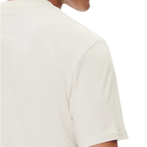 Napapijri - Ανδρικό T-shirt S Funess Regular Fit NP0A88UA-N1J Εκρού NP0A88UAN1J