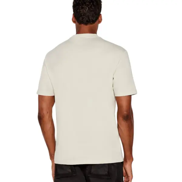 Napapijri - Ανδρικό T-shirt S Smallbox Regular Fit NP0A88TR-N1J Εκρού NP0A88TRN1J