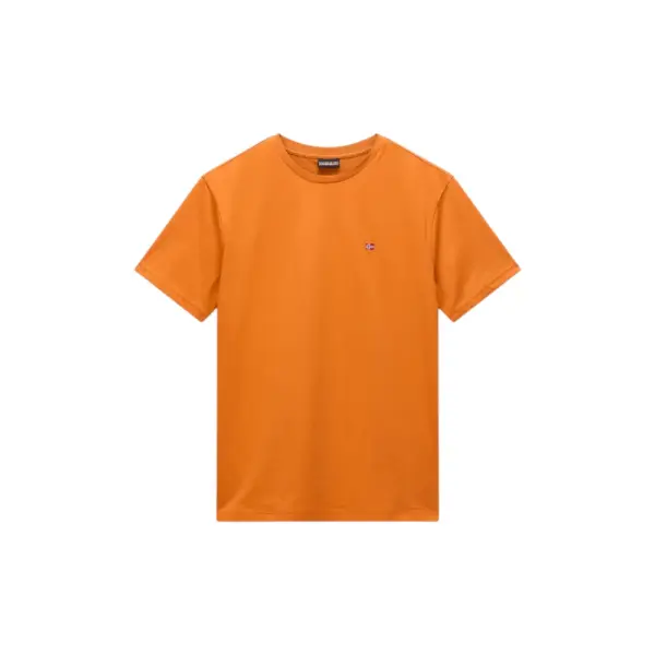 Napapijri - Ανδρικό T-shirt Salis Ss Sum Regular Fit NP0A4H8D-A68 Πορτοκαλί NP0A4H8DA68