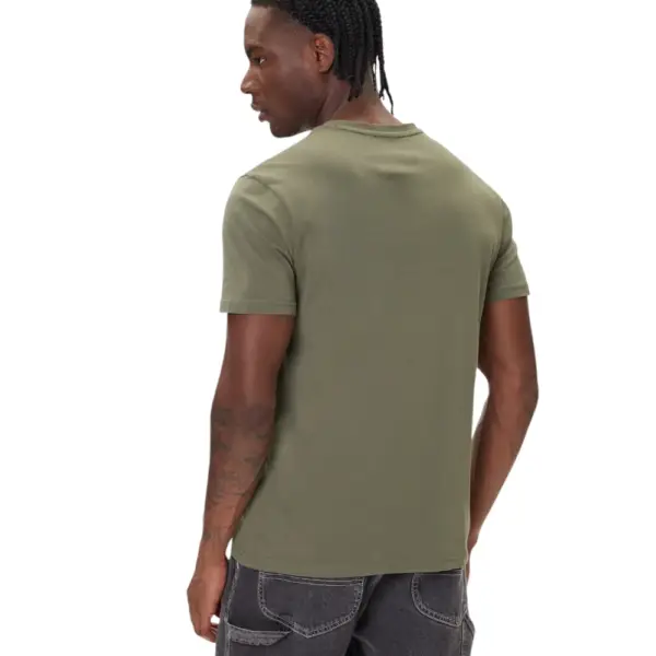 Napapijri - Ανδρικό T-shirt Salis Ss Sum Regular Fit NP0A4H8D-G0A Χακί NP0A4H8DG0A