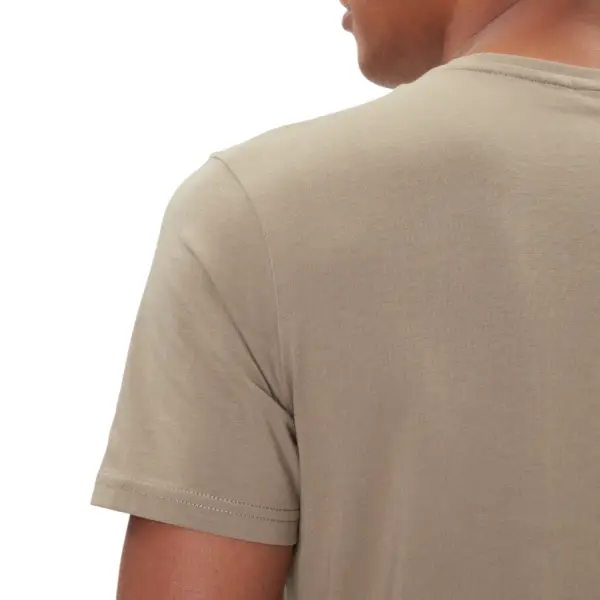 Napapijri - Ανδρικό T-shirt Salis Ss Sum Regular Fit NP0A4H8D-N1T Μπεζ NP0A4H8DN1T