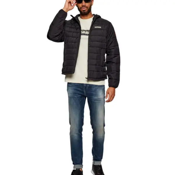 Napapijri - Ανδρικό Μπουφάν χειμωνιάτικο A-Gesar NP0A88U3-941 Μαύρο NP0A88U3941