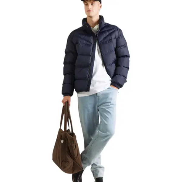 Napapijri - Ανδρικό Μπουφάν χειμωνιάτικο Molveno Stand NP0A88V3-176 Μπλε NP0A88V3176