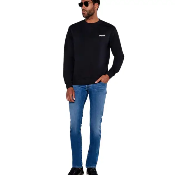 Napapijri - Ανδρικό Φούτερ B-Small Box C NP0A88TP-941 Μαύρο NP0A88TP-941