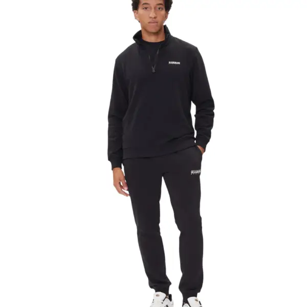 Napapijri - Ανδρικό Φούτερ B Small Box Relaxed Fit NP0A88TO-941 Μαύρο NP0A88TO941