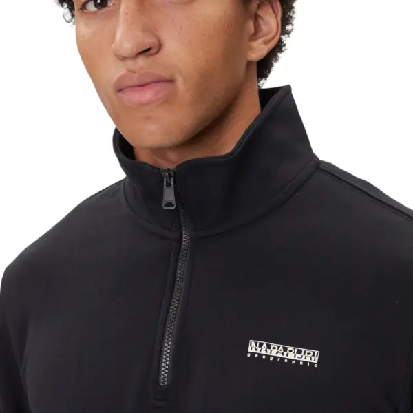 Napapijri - Ανδρικό Φούτερ B Small Box Relaxed Fit NP0A88TO-941 Μαύρο NP0A88TO941