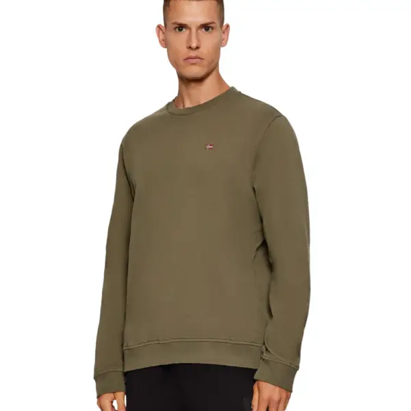 Napapijri - Ανδρικό Φούτερ Balis Crew 1 NP0A4FQW-G0A Πράσινο