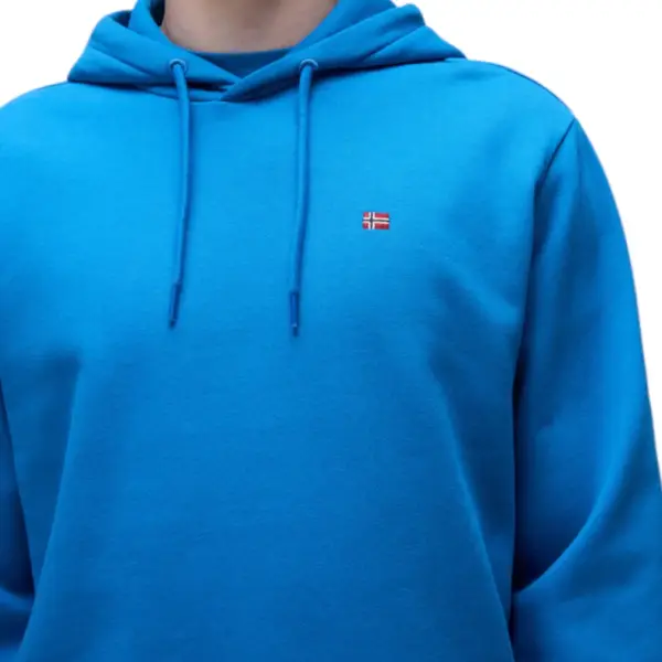 Napapijri - Ανδρικό Φούτερ Balis Hood NP0A4FQV-B2P Μπλε NP0A4FQVB2P