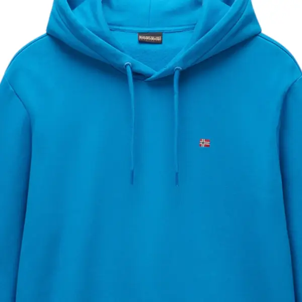 Napapijri - Ανδρικό Φούτερ Balis Hood NP0A4FQV-B2P Μπλε NP0A4FQVB2P