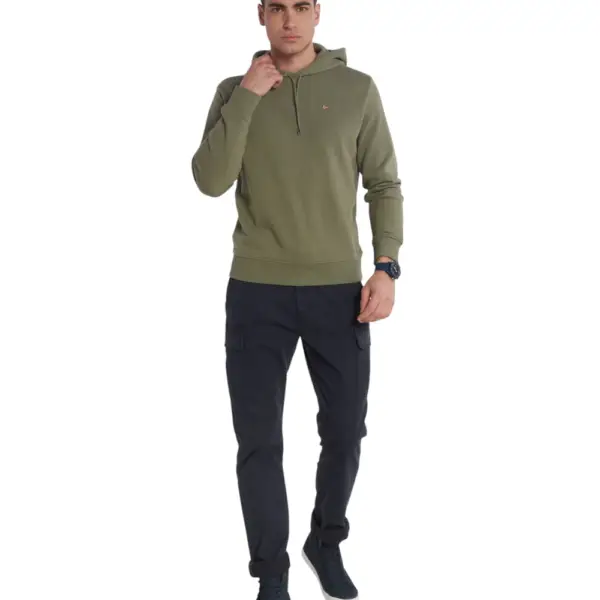 Napapijri - Ανδρικό Φούτερ Balis Hood NP0A4FQV-G0A Πράσινο NP0A4FQVG0A