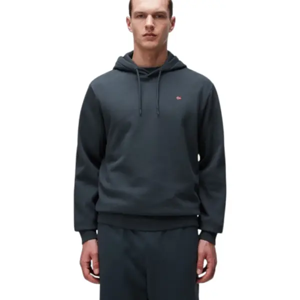 Napapijri - Ανδρικό Φούτερ Balis Hood NP0A4FQV-G1S Γκρι Σκούρο