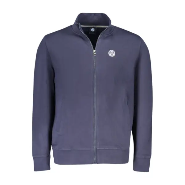 North Sails - Ανδρική Ζακέτα Φούτερ 993025-000-0802 Μπλε Σκούρο