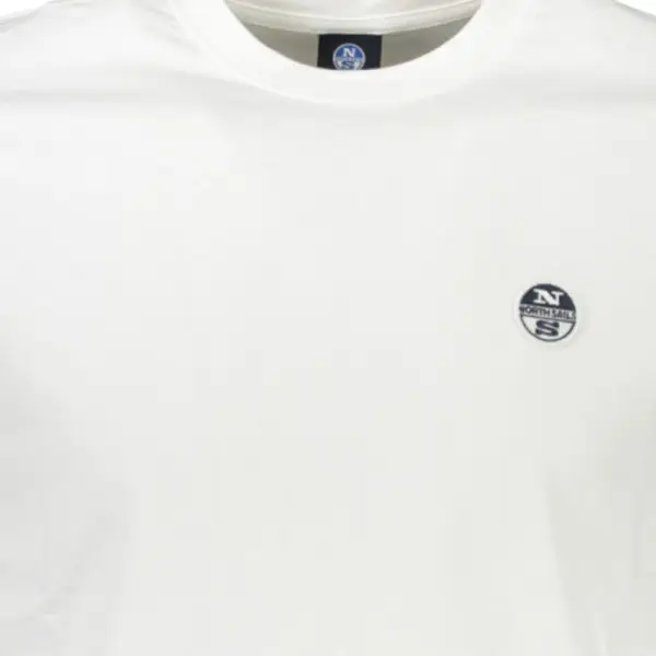 North Sails - Ανδρικό T-shirt Κοντομάνικο 902831-000-0101 Λευκό 902831-000-0101