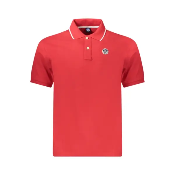 North Sails - Ανδρικό T-shirt Κοντομάνικο Polo 995012-000-0230 Κόκκινο