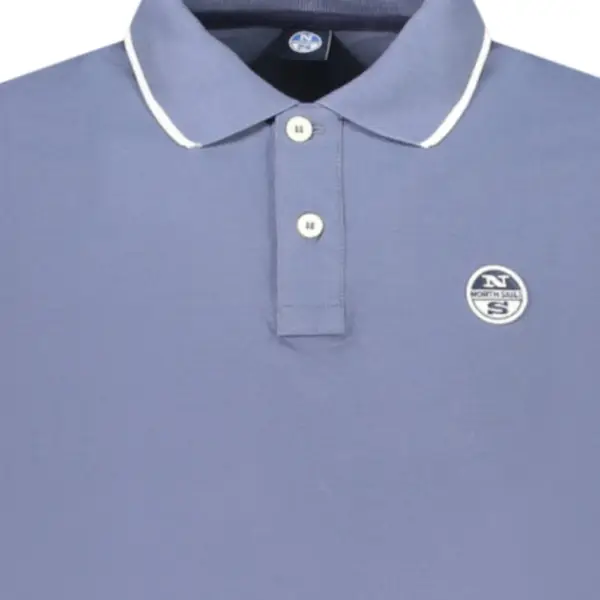 North Sails - Ανδρικό T-shirt Κοντομάνικο Polo 995012-000-0772 Μπλε 995012-000-0772