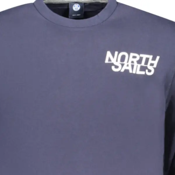 North Sails- Ανδρικό Φούτερ Hoodie Regular Fit 993024-000-0802 Μπλε Σκούρο 993024-000-0802