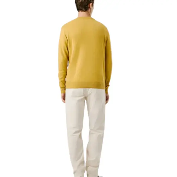 Pepe Jeans - Ανδρικό Πουλόβερ Βαμβακερό Andre Crew Neck PM7000013-088 Κίτρινο PM7000013-088
