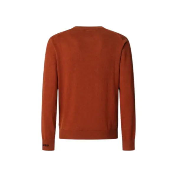 Pepe Jeans - Ανδρικό Πουλόβερ Βαμβακερό Andre Crew Neck PM7000013-262 Πορτοκαλί PM7000013-262