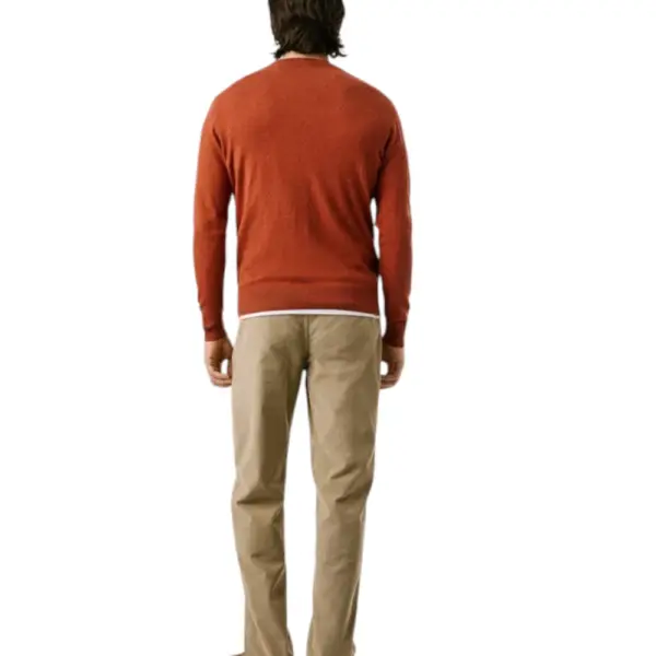 Pepe Jeans - Ανδρικό Πουλόβερ Βαμβακερό Andre Crew Neck PM7000013-262 Πορτοκαλί PM7000013-262