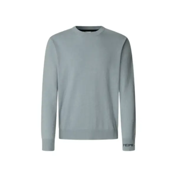 Pepe Jeans - Ανδρικό Πουλόβερ Βαμβακερό Andre Crew Neck PM7000013-523 Γαλάζιο PM7000013-523