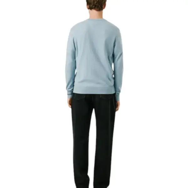 Pepe Jeans - Ανδρικό Πουλόβερ Βαμβακερό Andre Crew Neck PM7000013-523 Γαλάζιο PM7000013-523