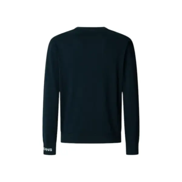 Pepe Jeans - Ανδρικό Πουλόβερ Βαμβακερό Andre Crew Neck PM7000013-594 Μπλε Σκούρο PM7000013-594