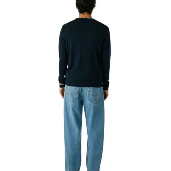 Pepe Jeans - Ανδρικό Πουλόβερ Βαμβακερό Andre Crew Neck PM7000013-594 Μπλε Σκούρο PM7000013-594