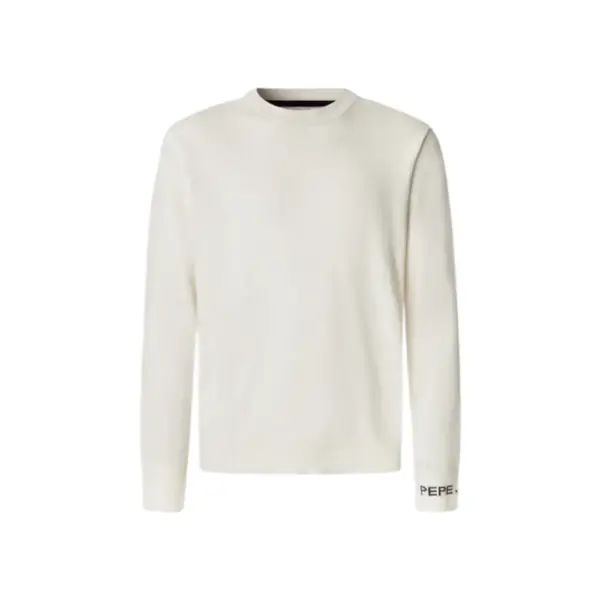 Pepe Jeans - Ανδρικό Πουλόβερ Βαμβακερό Andre Crew Neck PM7000013-804 Εκρού PM7000013-804