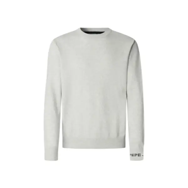 Pepe Jeans - Ανδρικό Πουλόβερ Βαμβακερό Andre Crew Neck PM7000013-913 Γκρι PM7000013-913