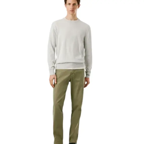 Pepe Jeans - Ανδρικό Πουλόβερ Βαμβακερό Andre Crew Neck PM7000013-913 Γκρι PM7000013-913