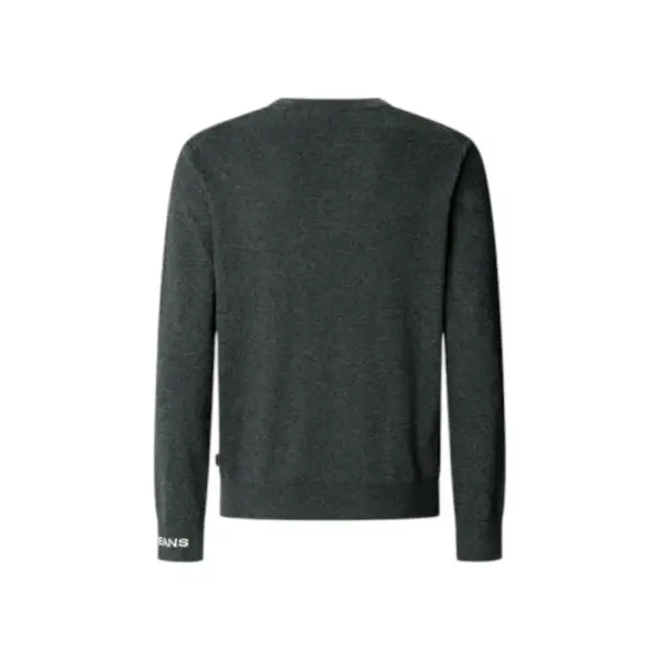 Pepe Jeans - Ανδρικό Πουλόβερ Βαμβακερό Andre Crew Neck PM7000013-963 Γκρι Σκούρο PM7000013-963