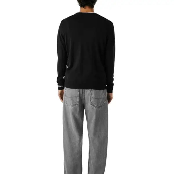 Pepe Jeans - Ανδρικό Πουλόβερ Βαμβακερό Andre Crew Neck PM7000013-999 Μαύρο PM7000013-999