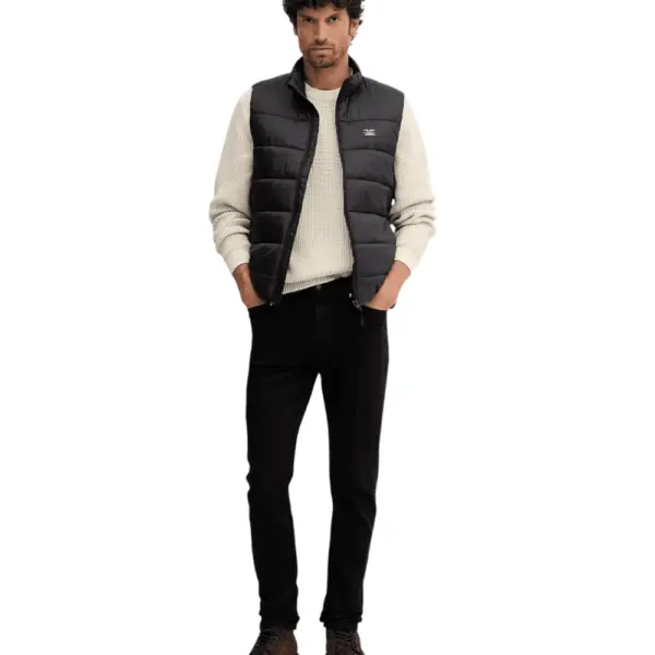 Pepe Jeans - Ανδρικό Πουλόβερ Βαμβακερό Neck Jumper PM7000022-839 Μπεζ PM7000022-839