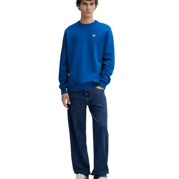 Tommy Hilfiger - Ανδρική Μπλούζα Φούτερ Reg Badge Crew Ext DM0DM20660-0GZ Μπλε DM0DM20660-0GZ