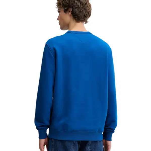 Tommy Hilfiger - Ανδρική Μπλούζα Φούτερ Reg Badge Crew Ext DM0DM20660-0GZ Μπλε DM0DM20660-0GZ