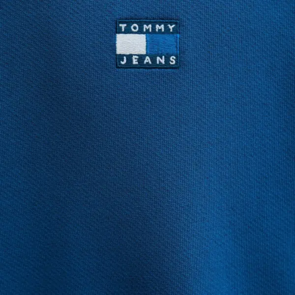 Tommy Hilfiger - Ανδρική Μπλούζα Φούτερ Reg Badge Crew Ext DM0DM20660-0GZ Μπλε DM0DM20660-0GZ