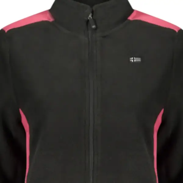 Scuola Nautica Italiana - Γυναικεία Ζακέτα Φούτερ Fleece 849910-BLACK Μαύρο 849910-BLACK