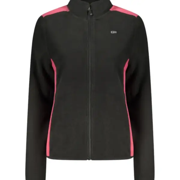 Scuola Nautica Italiana - Γυναικεία Ζακέτα Φούτερ Fleece 849910-BLACK Μαύρο