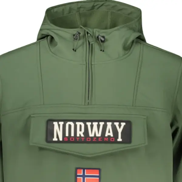 Scuola Nautica Italiana - Ανδρικό Χειμωνιάτικο Μπουφάν 139138-ARMY Πράσινο 139138-ARMY