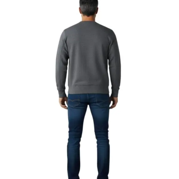 Accademia Militare - Ανδρική Μπλούζα Φούτερ W5S6437014-072 Γκρι Σκούρο W5S6437014-072