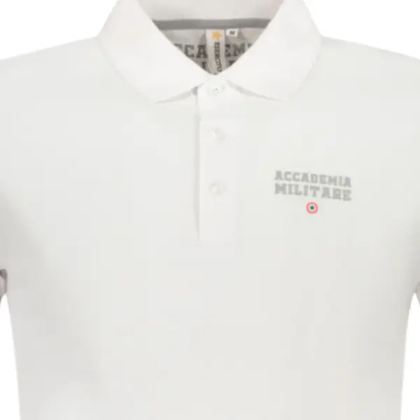 Accademia Militare - Ανδρικό Polo Army 1659 S5S632-5584-001 Λευκό S5S632-5584-001