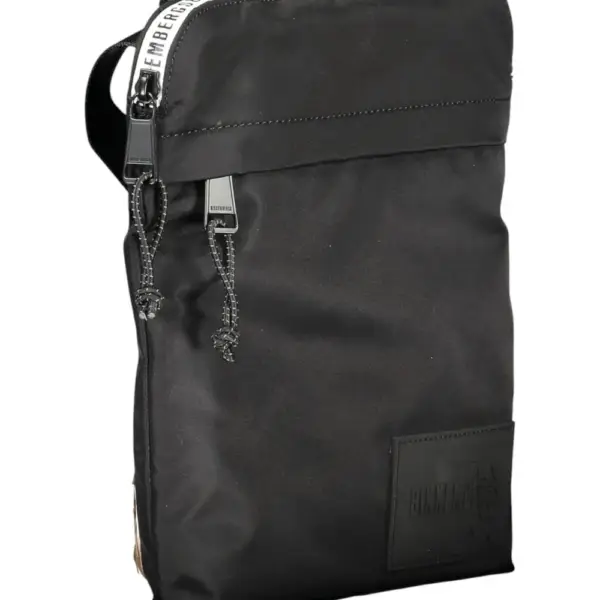 Bikkembergs - Ανδρική Τσάντα Ώμου / Χιαστί E4CPME2X0022-999 Μαύρο E4CPME2X0022-999