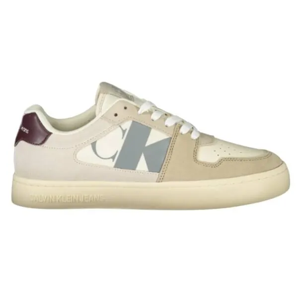 Calvin Klein - Classic Cupsole Ανδρικά Sneakers YM0YM01093-0H1 Μπεζ