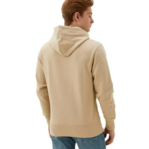 Calvin Klein - Institutional Ανδρικό Φούτερ Regular Fit J30J324620-AAT Μπεζ J30J324620-AAT