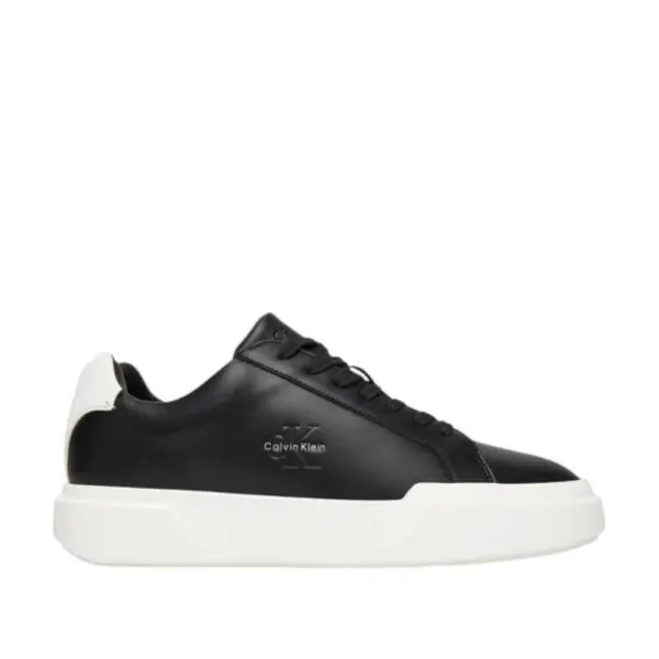Calvin Klein - Ανδρικά Sneakers Chunky Cupsole Laceup Lth YM0YM01344-0GM Μαύρο